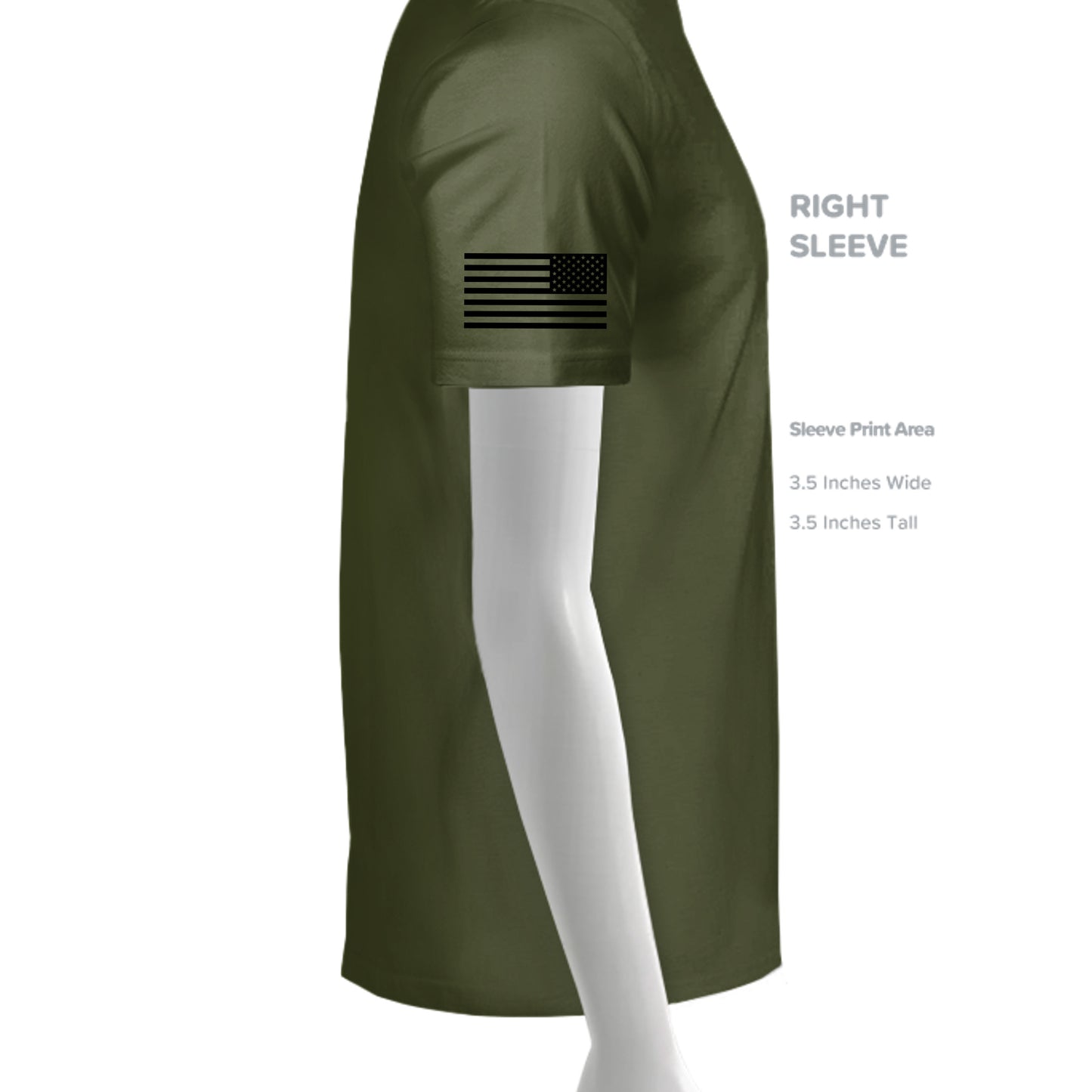 MILITARY GREEN - G640 - SLEEVE_RIGHT