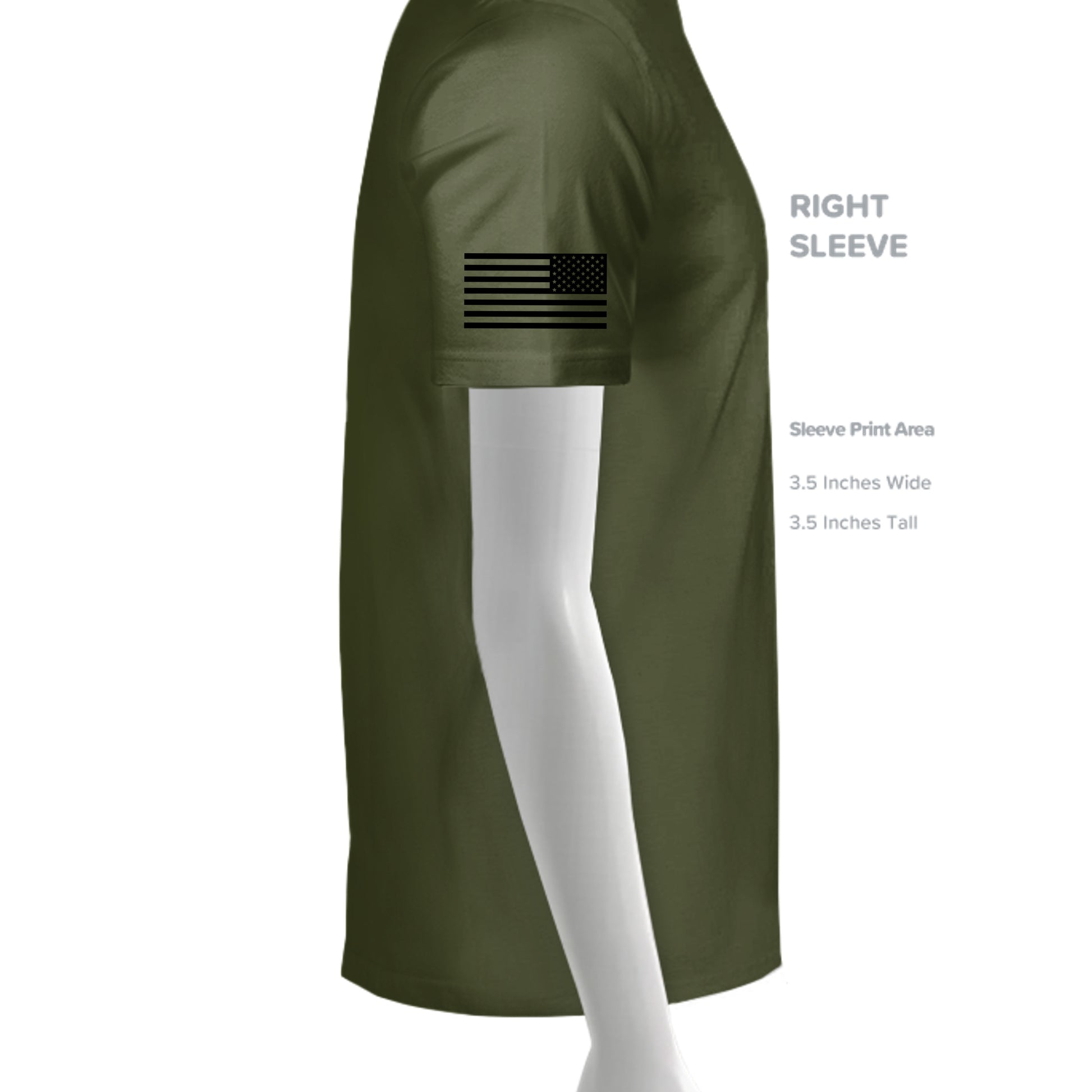 MILITARY GREEN - G640 - SLEEVE_RIGHT