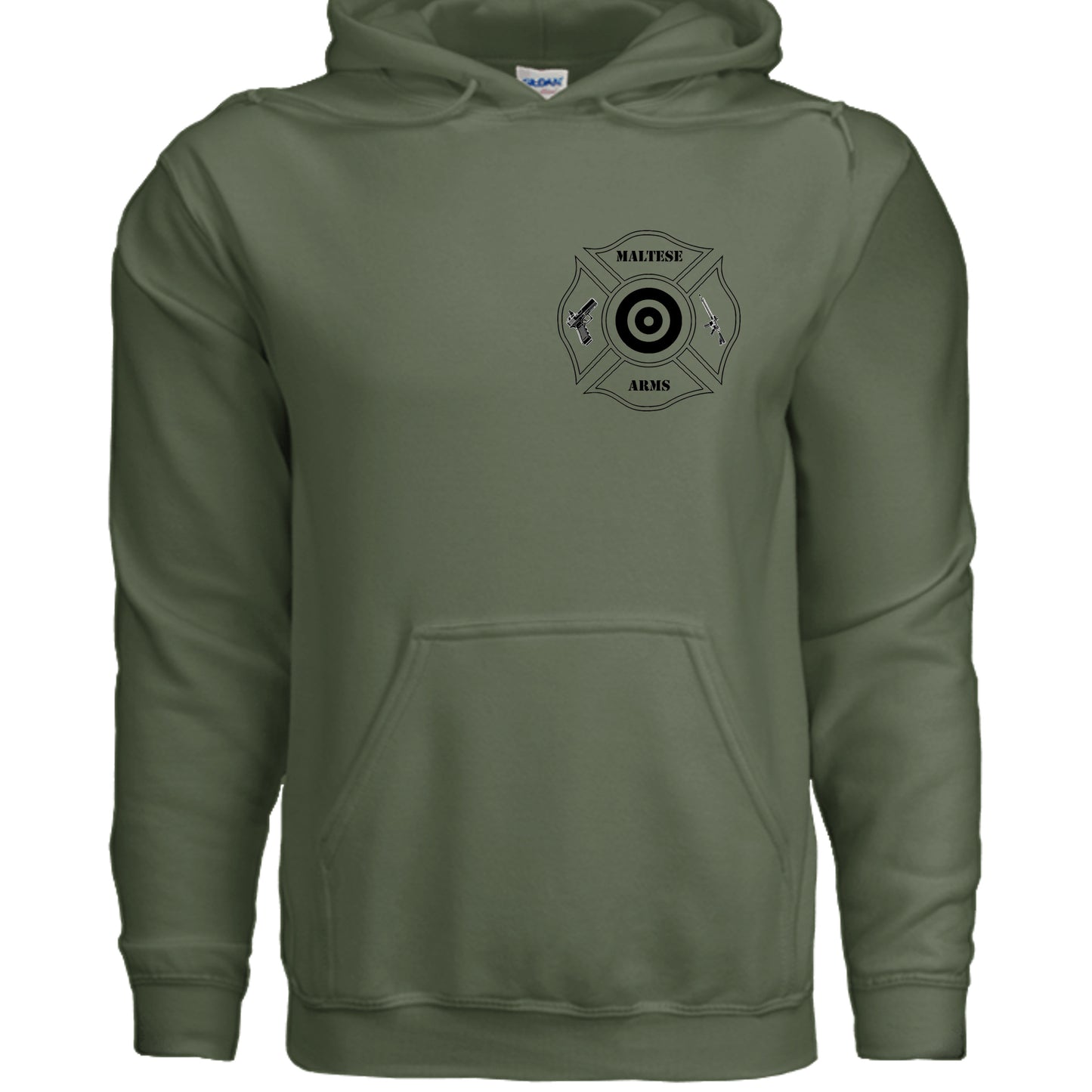 MILITARY GREEN - G185 - FRONT
