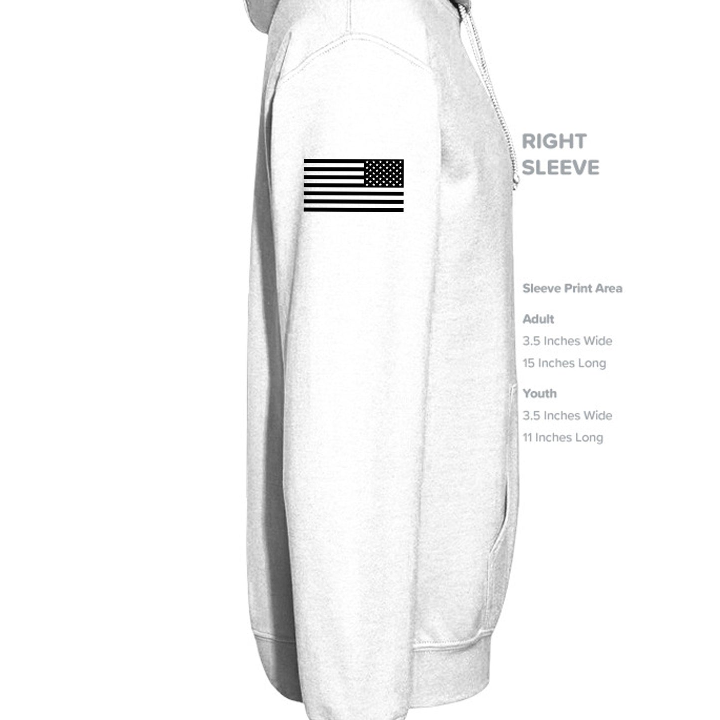 WHITE - G185 - SLEEVE_RIGHT