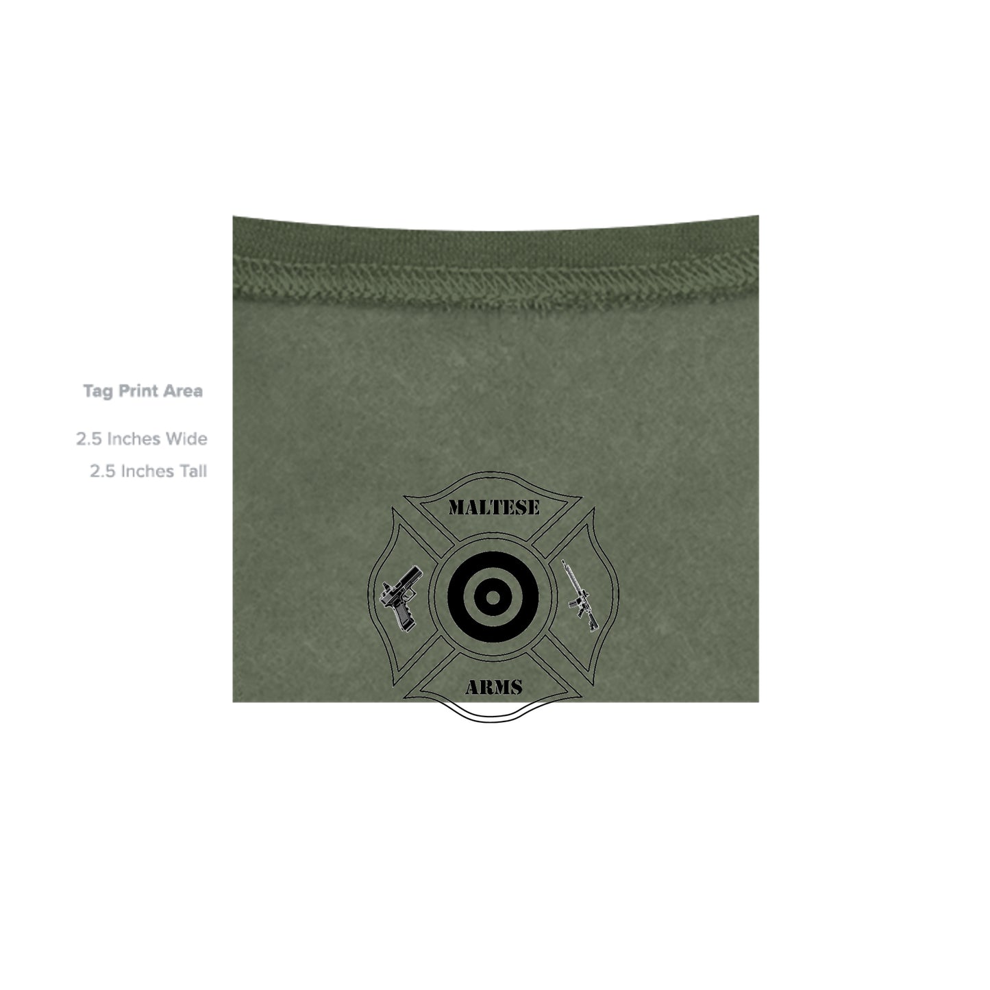 MILITARY GREEN - G185 - INSIDE_TAG_LINE