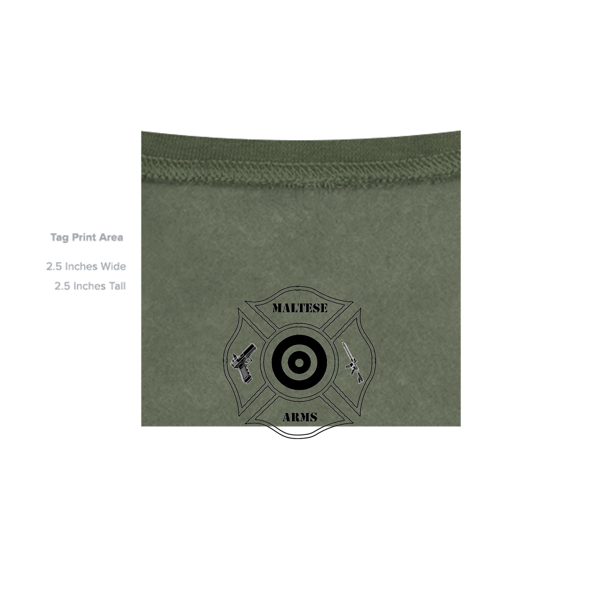 MILITARY GREEN - G185 - INSIDE_TAG_LINE